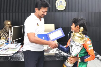 கார்டிங் சாம்பியன்ஷிப் பட்டம் வென்ற முதல் இந்திய வீரர் “ரிவான் தேவ் பிரீத்தம்” !