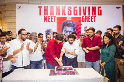 “ரெட்ரோ” வெற்றி ! படக்குழுவினருடன் நன்றி தெரிவித்த நடிகர் சூர்யா !