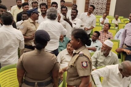 மருத்துவ கழிவு சுத்திகரிப்பு ஆலை அமைக்க கிராம மக்கள் எதிர்ப்பு !